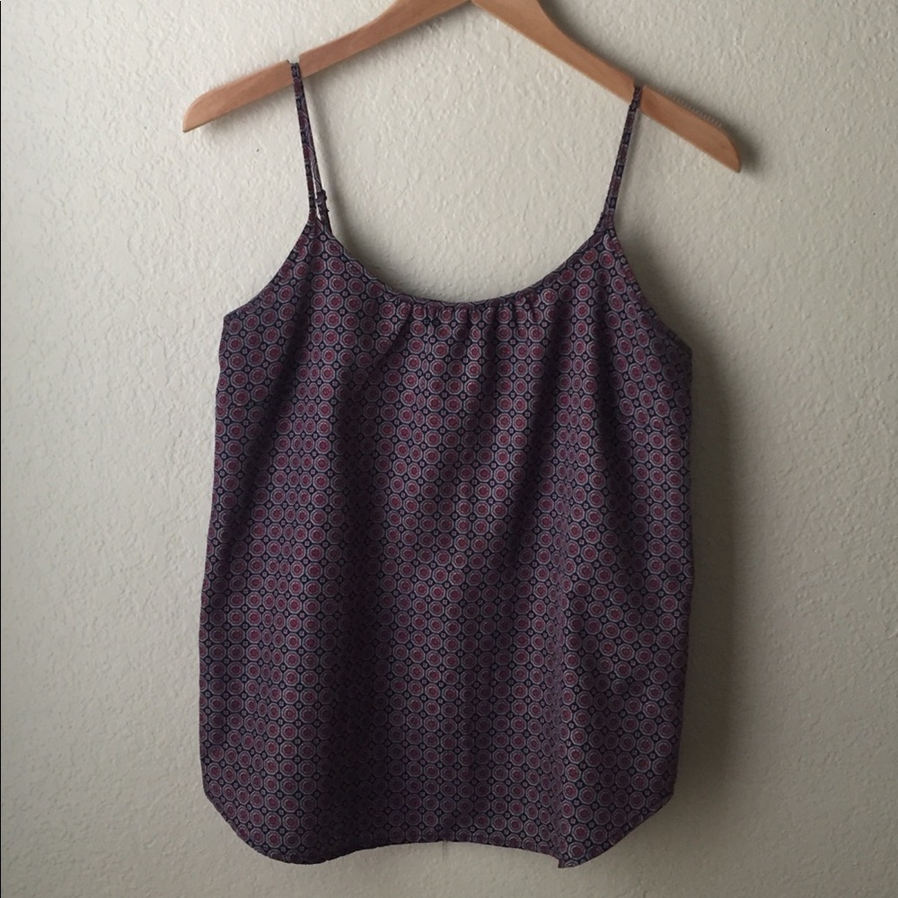 The Limited Patterned Spaghetti Strap Blouse